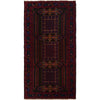 Baluchi Runner Rug Handmade Multi 6' Runner