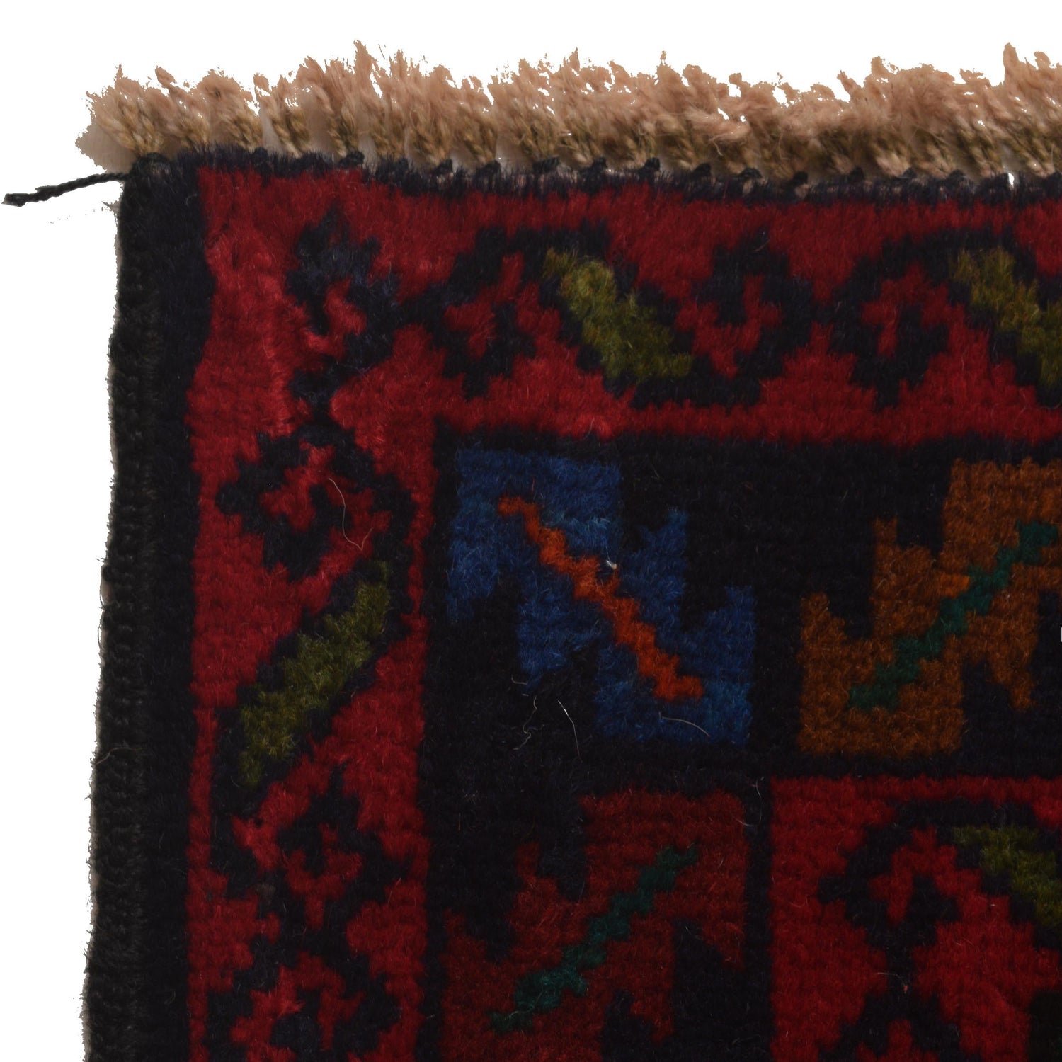 Baluchi Runner Rug Handmade Multi 6' Runner