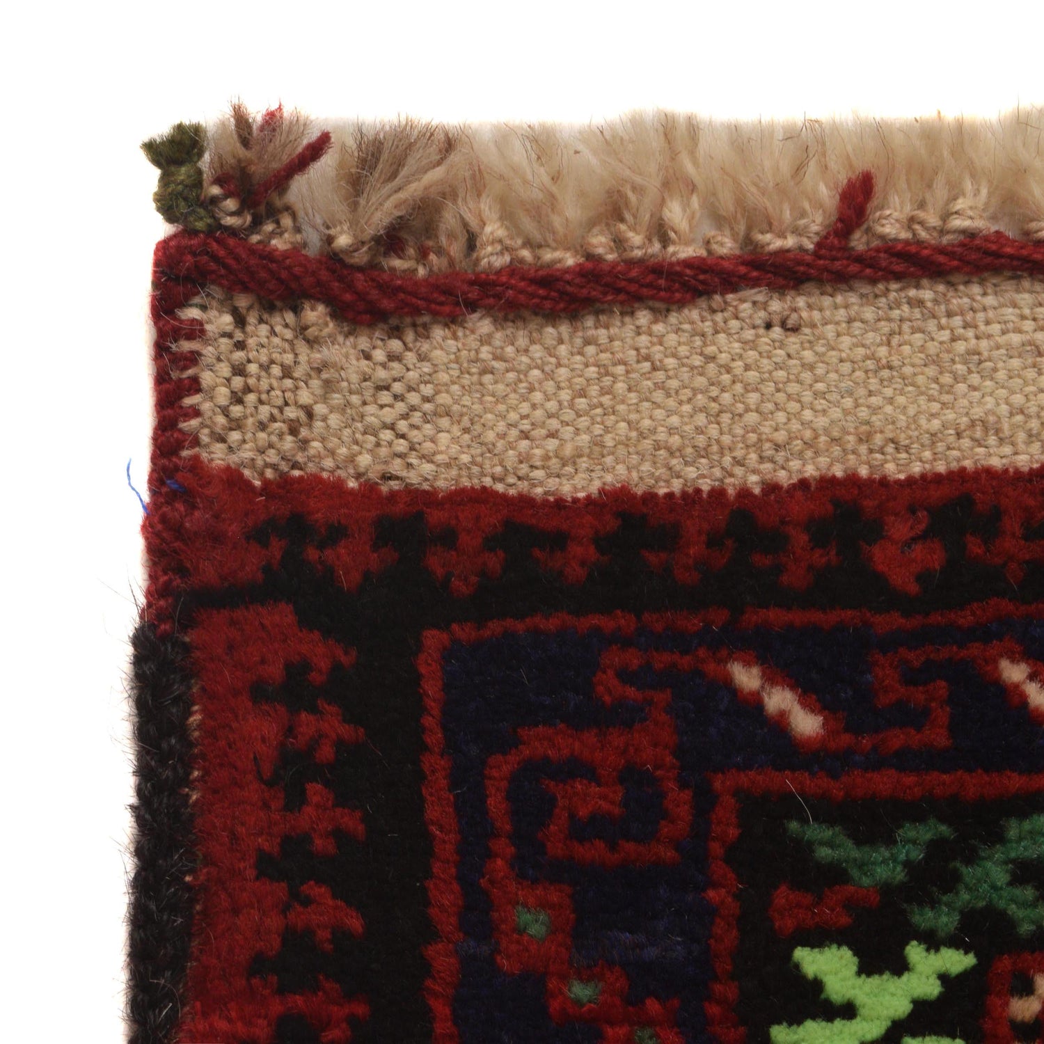 Baluchi Rug Handmade Multi Prayer Design 2x4 ft