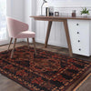 Baluchi Rug Handmade Multi Geometric 2x4 ft