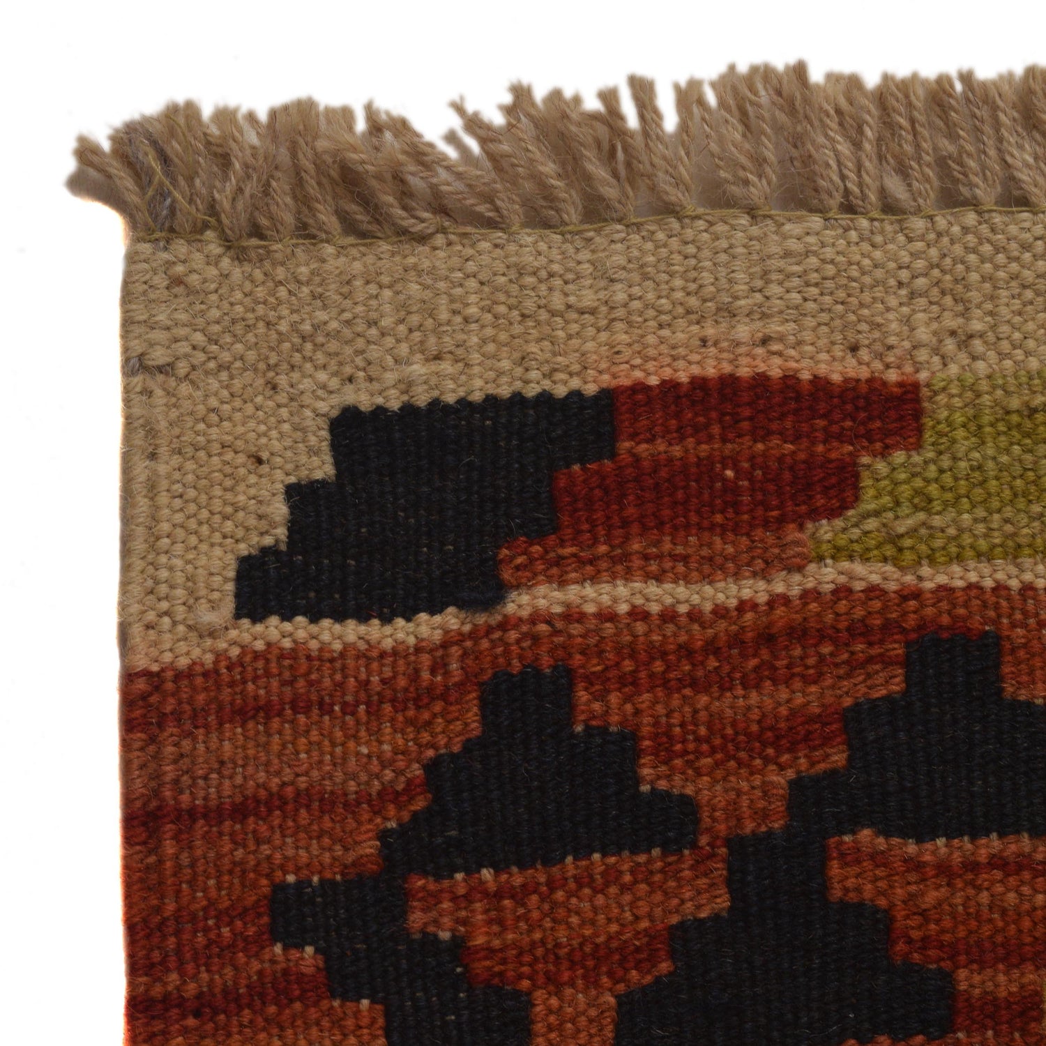 Handmade Multi Kilim Geometric 4x7 ft