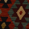 Handmade Multi Kilim Geometric 4x7 ft