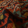 Handmade Multi Kilim Geometric 4x7 ft