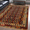 Handmade Multi Kilim Geometric 4x7 ft