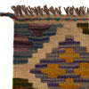 Handmade Multi Kilim Geometric 10' Runner