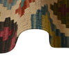 Handmade Multi Kilim Geometric 10' Runner