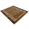 Handmade Multi Kilim Geometric 4x7 ft