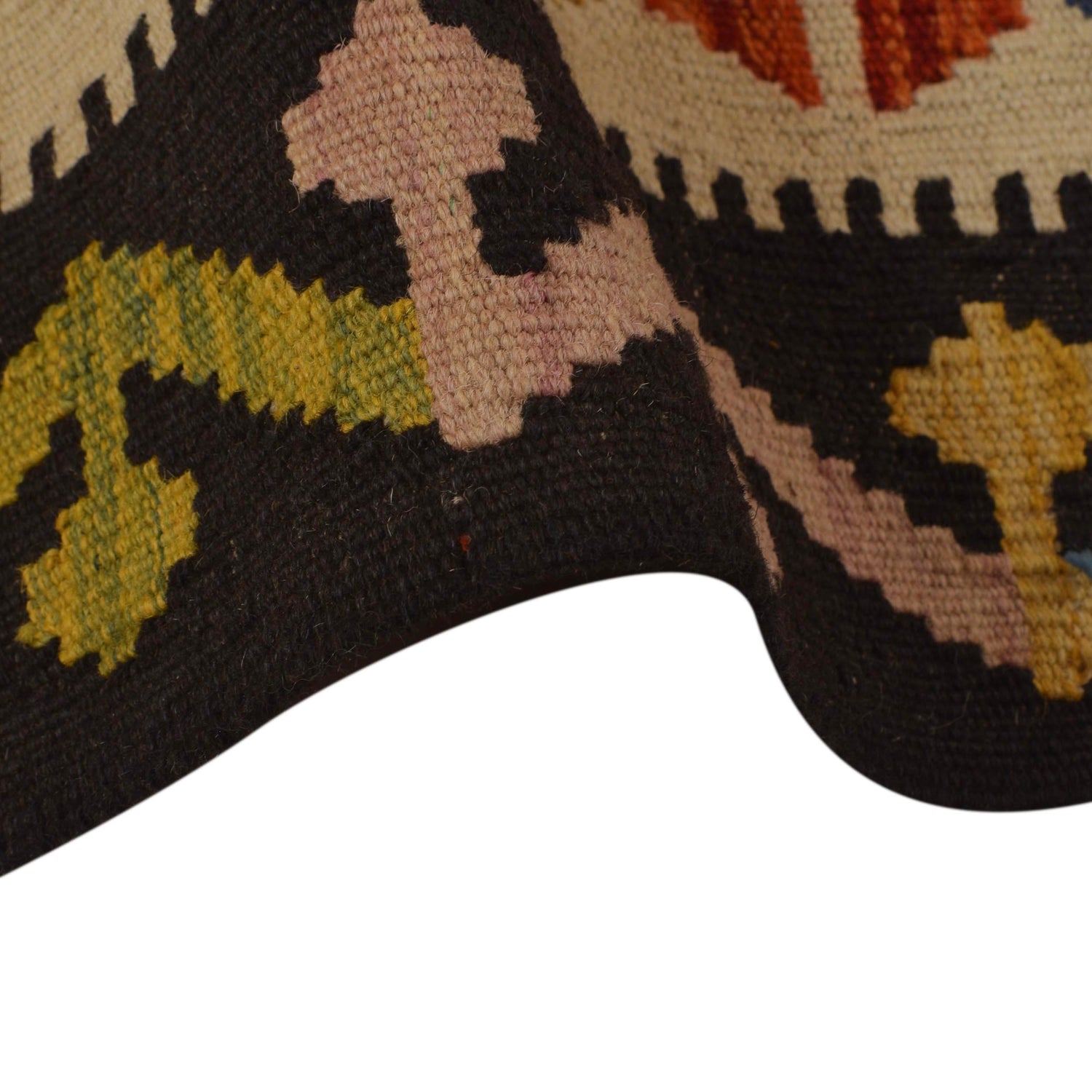 Handmade Multi Kilim Geometric 4x7 ft