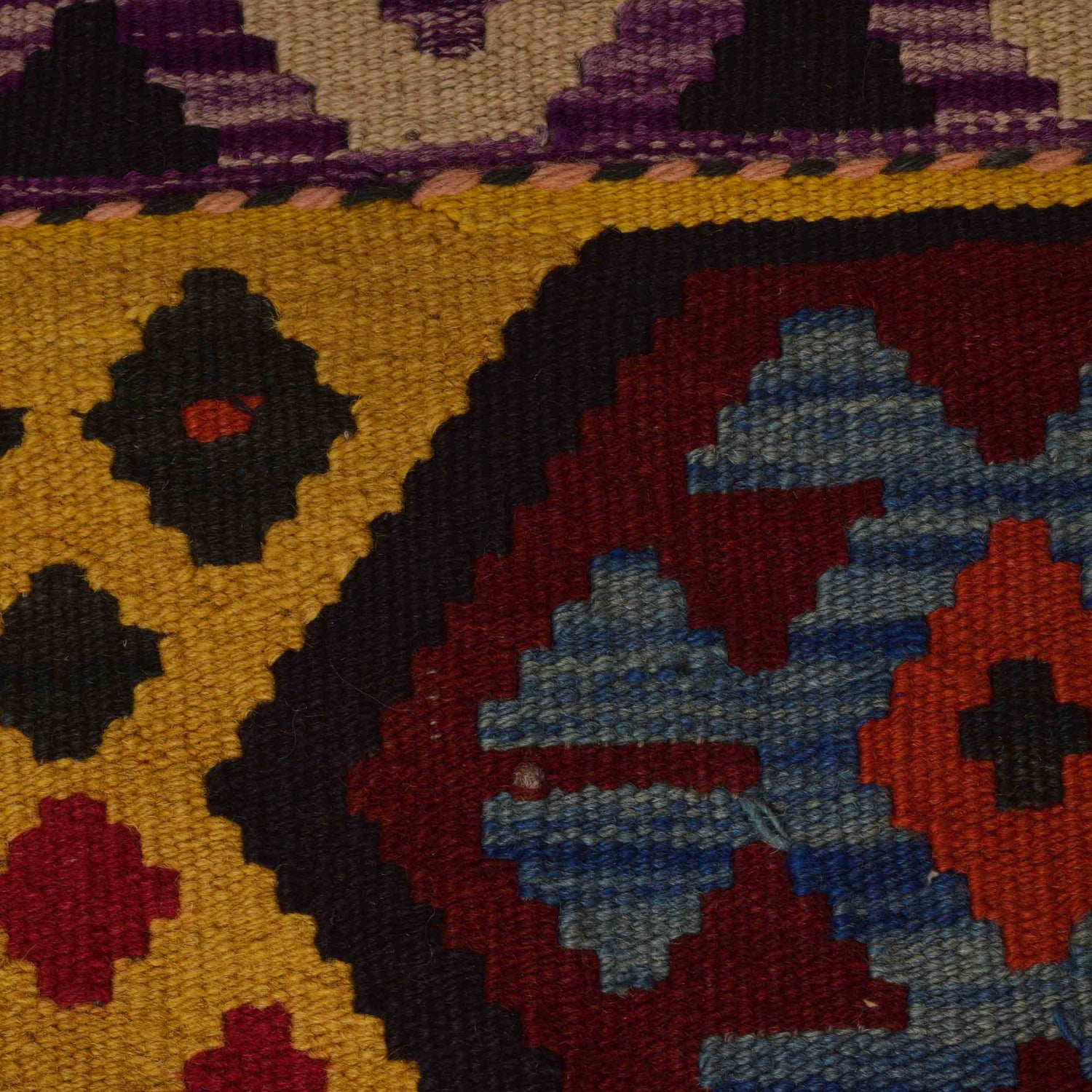 Handmade Multi Kilim Geometric 10x13 ft