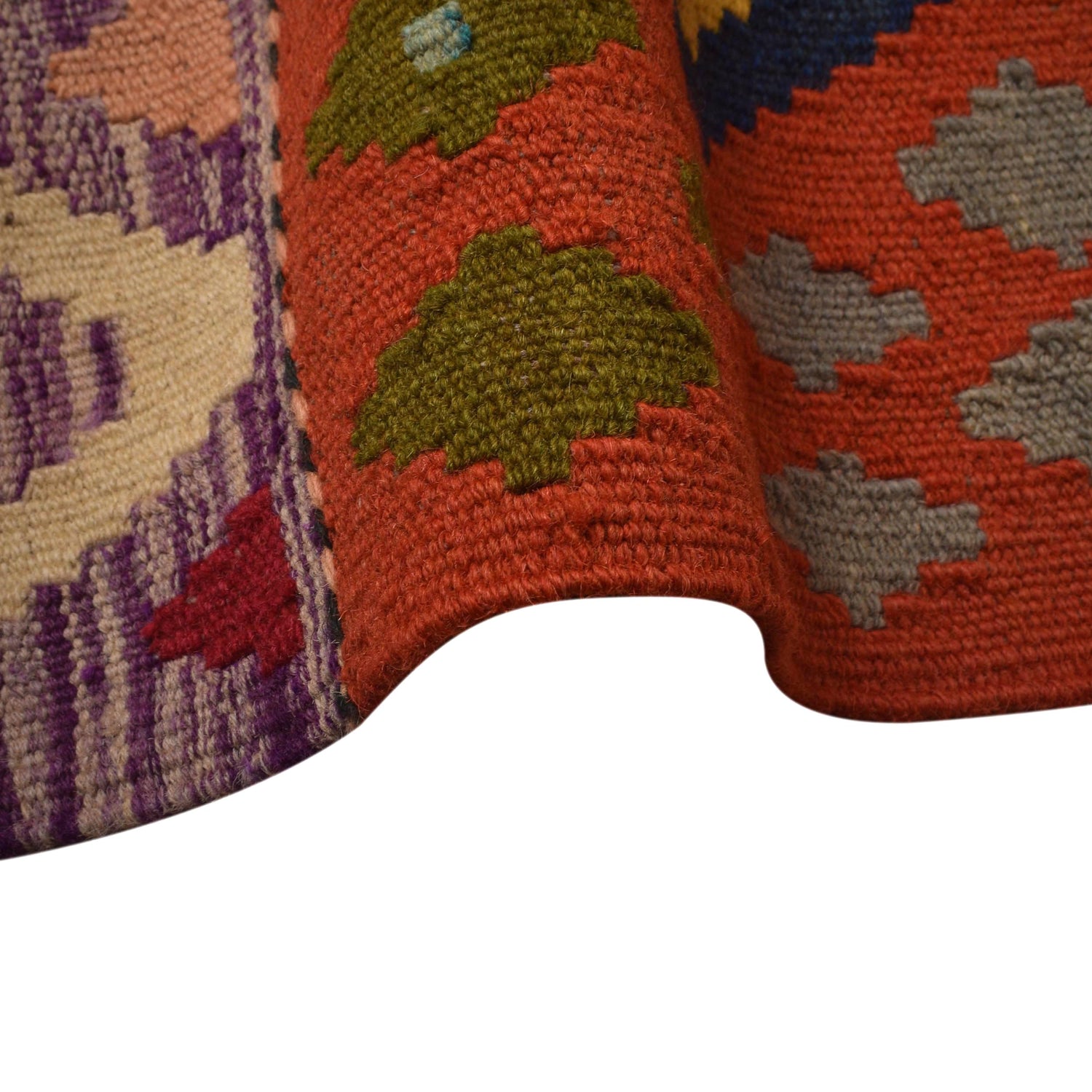 Handmade Multi Kilim Geometric 10x13 ft