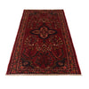 Baluchi Rug Handmade Red Geometric 2x4 ft