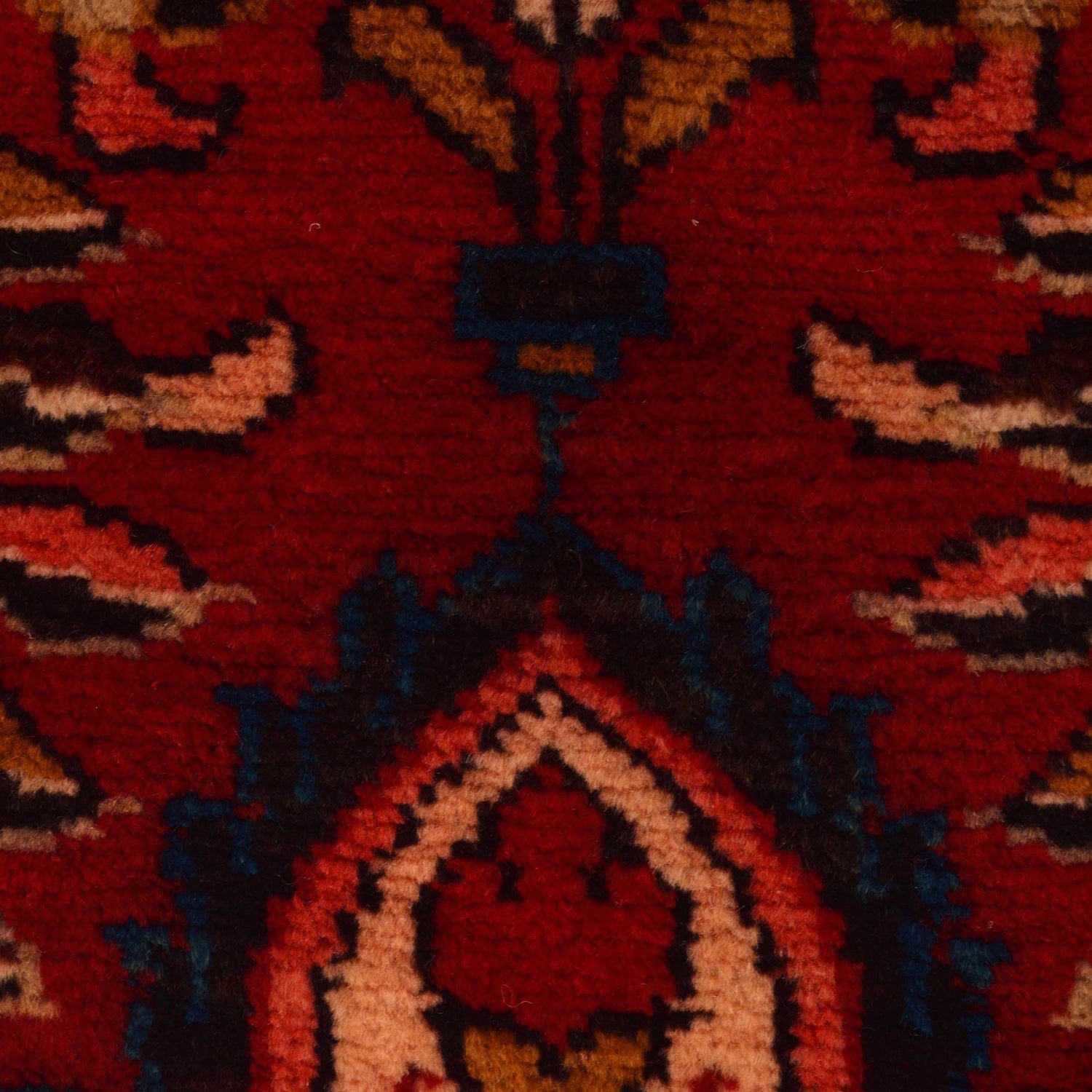 Baluchi Rug Handmade Red Geometric 2x4 ft