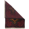 Handmade Wool Doormat Red Floral