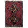 Handmade Wool Doormat Red Floral