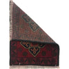 Handmade Wool Doormat Red Floral