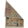 Handmade Wool Doormat Multi Geometric