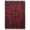 Handmade Wool Doormat Red Floral
