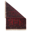 Handmade Wool Doormat Red Floral