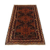 Baluchi Rug Handmade Multi Geometric 4x6 ft