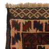 Baluchi Rug Handmade Multi Geometric 4x6 ft