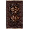 Baluchi Rug Handmade Multi Geometric 3x5 ft