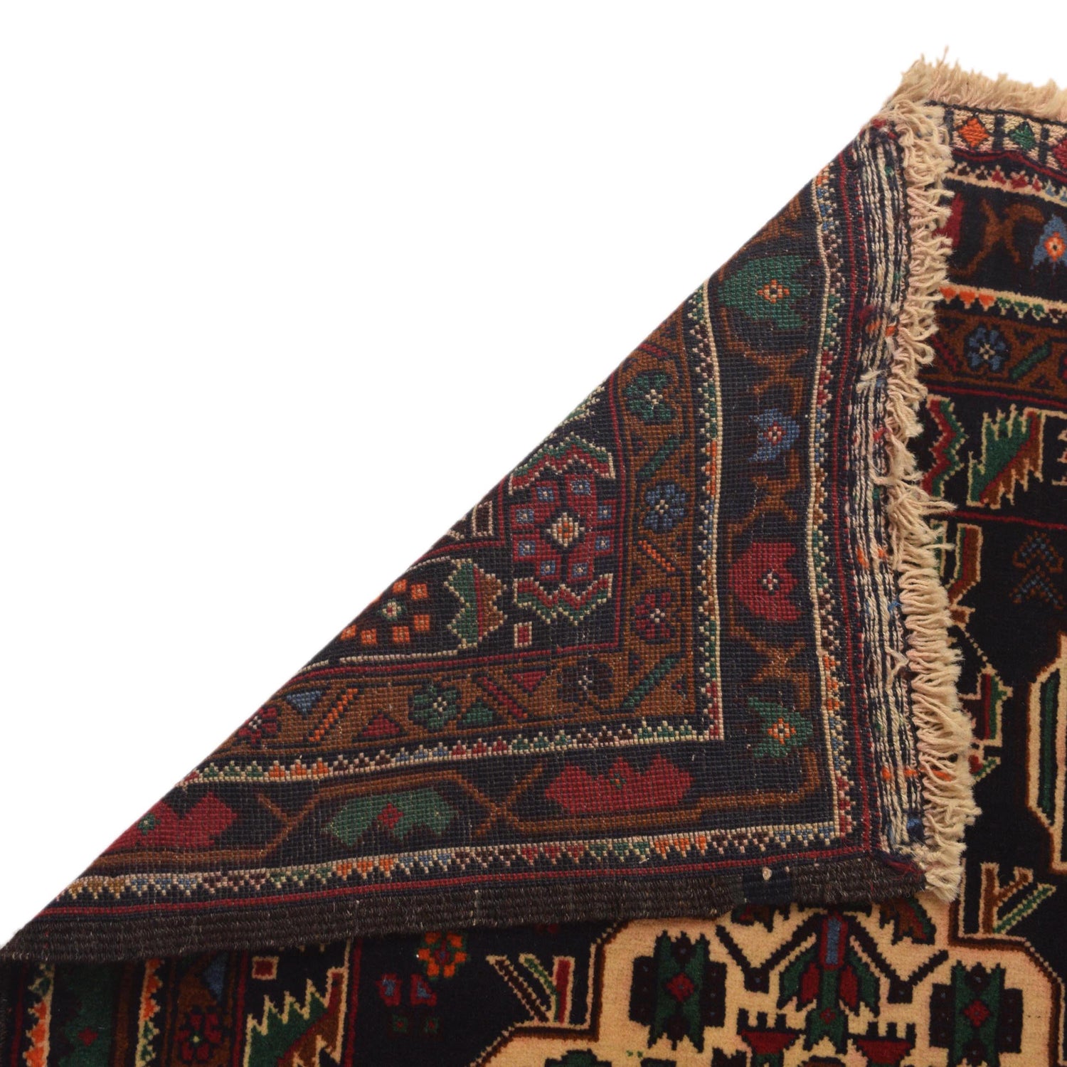 Baluchi Rug Handmade Multi Geometric 3x5 ft
