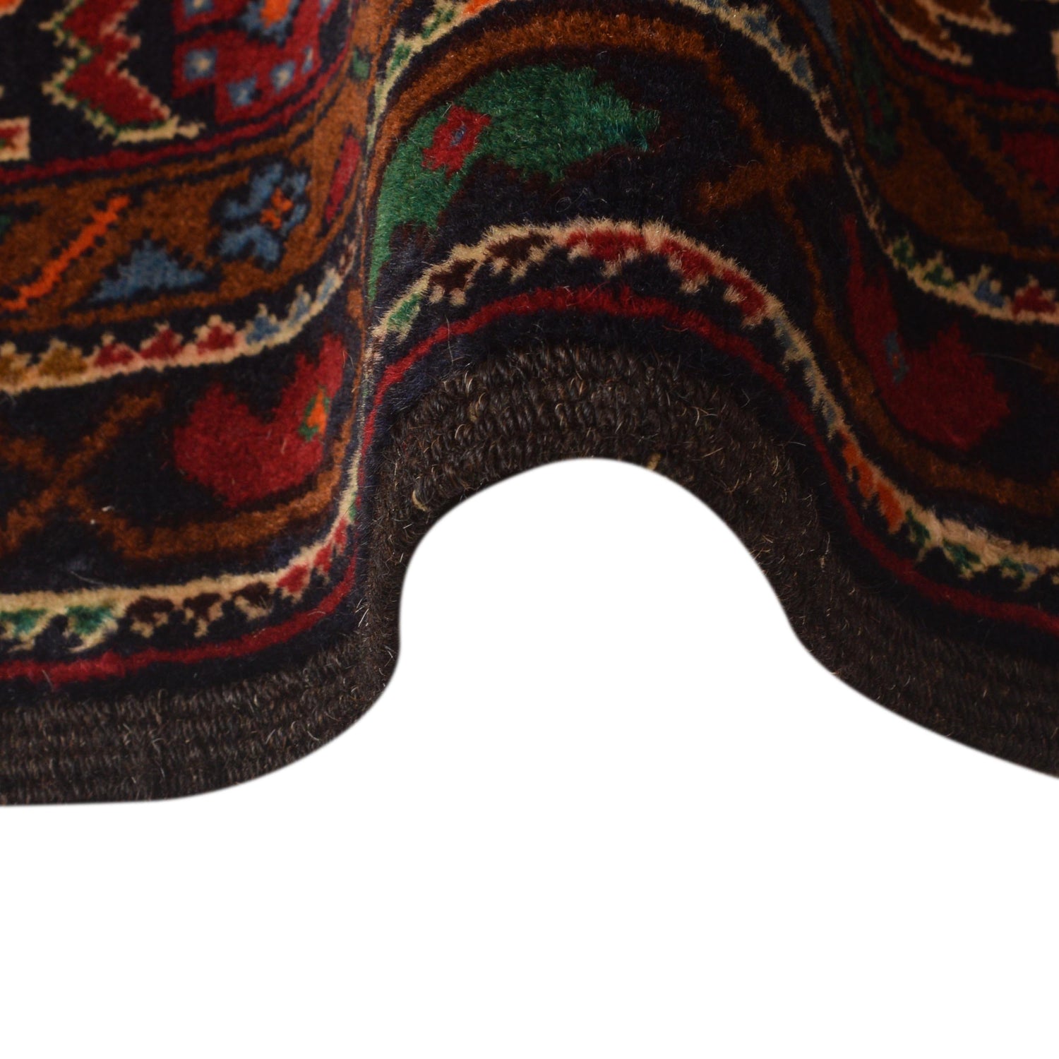 Baluchi Rug Handmade Multi Geometric 3x5 ft