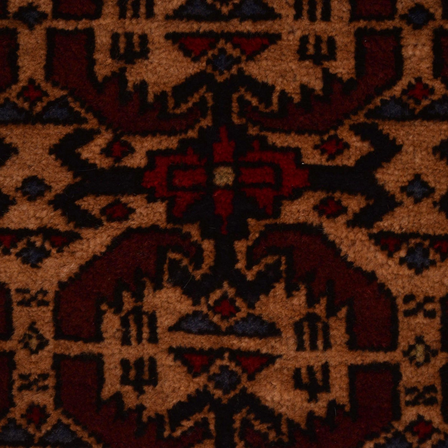 Baluchi Rug Handmade Multi Prayer Design 2x4 ft