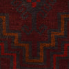 Baluchi Rug Handmade Red Geometric 3x5 ft