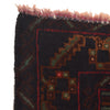 Baluchi Rug Handmade Red Geometric 4x6 ft