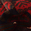 Baluchi Rug Handmade Red Geometric 4x6 ft
