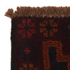 Baluchi Rug Handmade Red Geometric 2x4 ft