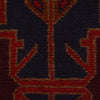 Baluchi Rug Handmade Red Geometric 3x5 ft