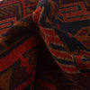 Baluchi Rug Handmade Red Geometric 3x5 ft