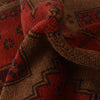 Baluchi Rug Handmade Red Geometric 3x5 ft