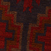 Baluchi Rug Handmade Red Geometric 2x4 ft