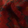 Baluchi Rug Handmade Red Geometric 2x4 ft
