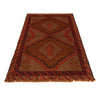 Baluchi Rug Handmade Brown Geometric 2x4 ft