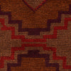 Baluchi Rug Handmade Brown Geometric 2x4 ft