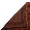 Baluchi Rug Handmade Brown Geometric 2x4 ft