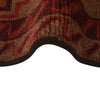 Baluchi Rug Handmade Brown Geometric 2x4 ft