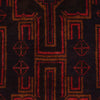 Baluchi Rug Handmade Multi Geometric 3x5 ft