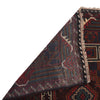 Baluchi Rug Handmade Red Prayer Design 3x5 ft