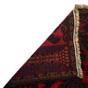 Baluchi Rug Handmade Red Prayer Design 2x4 ft