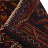 Baluchi Rug Handmade Multi Prayer Design 2x4 ft