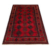 Baluchi Rug Handmade Red Geometric 3x5 ft