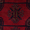 Baluchi Rug Handmade Red Geometric 3x5 ft