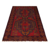 Baluchi Rug Handmade Red Geometric 2x4 ft