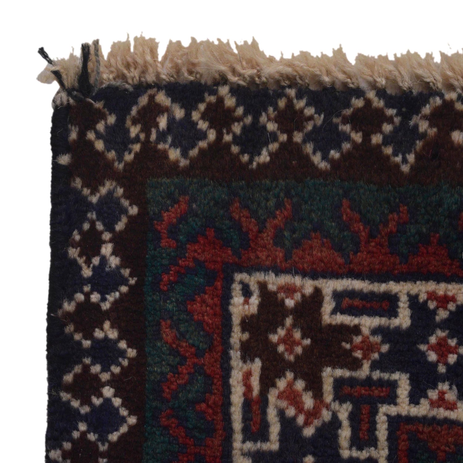 Baluchi Rug Handmade Red Prayer Design 3x5 ft