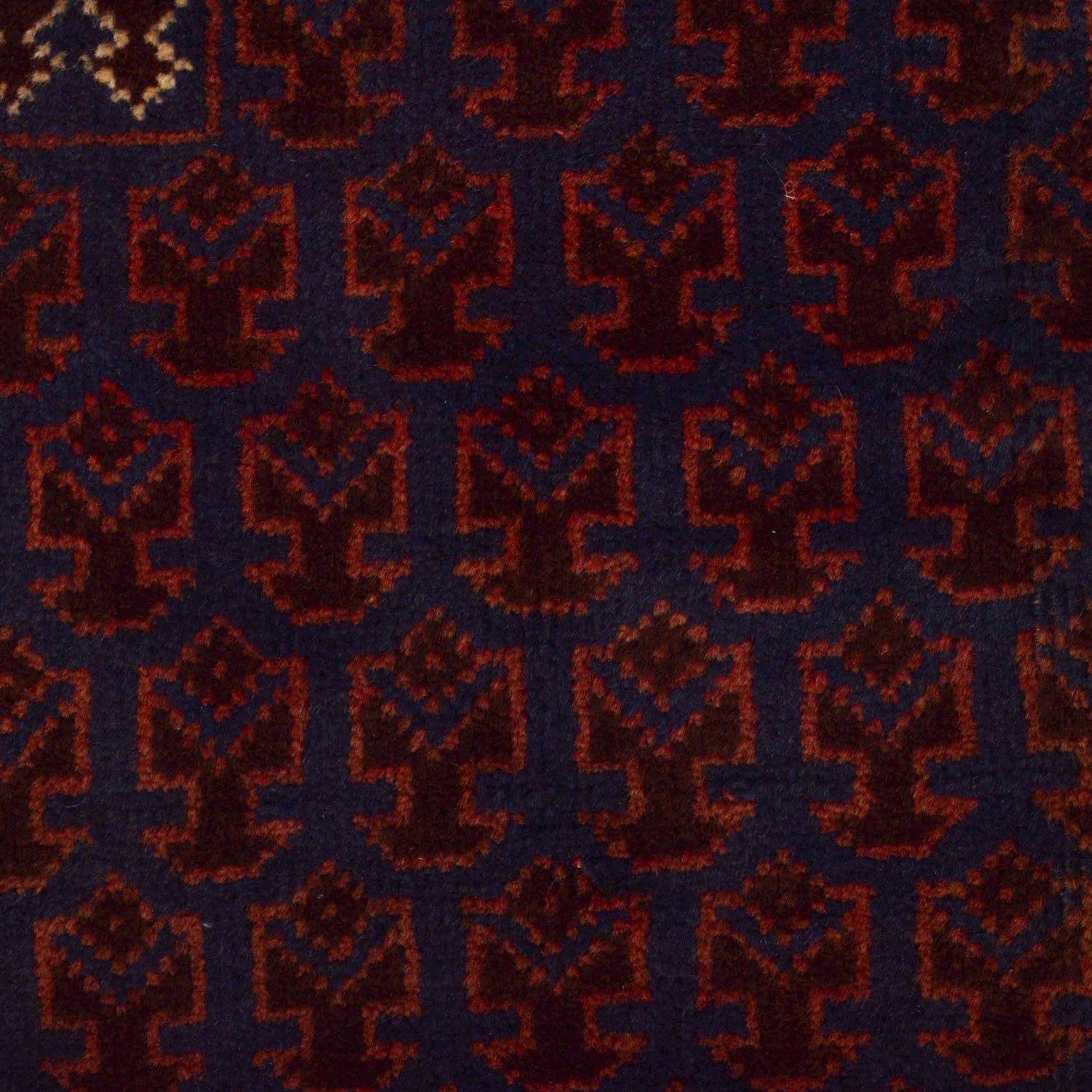 Baluchi Rug Handmade Red Prayer Design 3x5 ft
